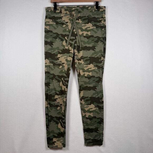 LEI Jeans Stretch Junior Large Camouflage, Skinny, Tie Waist Y2K Style - Picture 1 of 6